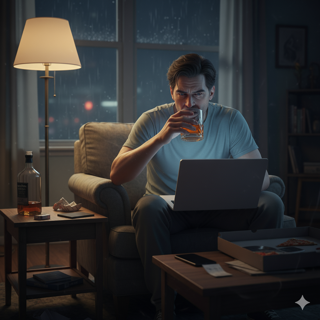 Your Stress is a Button—Stop Pushing It with Alcohol